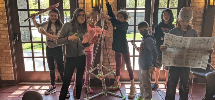Weekly Summary: Eiffel Tower/marble maze – Electrons and Neutrons – STEM